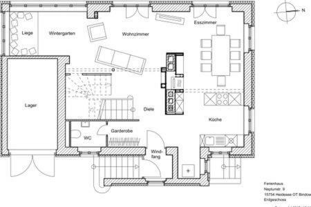 Ferienhaus Bindow Heidesee Exterior foto